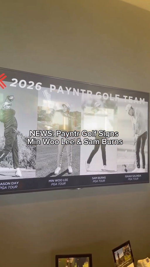 BREAKING NEWS for team @payntrgolf 👀

@minwoo27lee @samburns66 

#golf