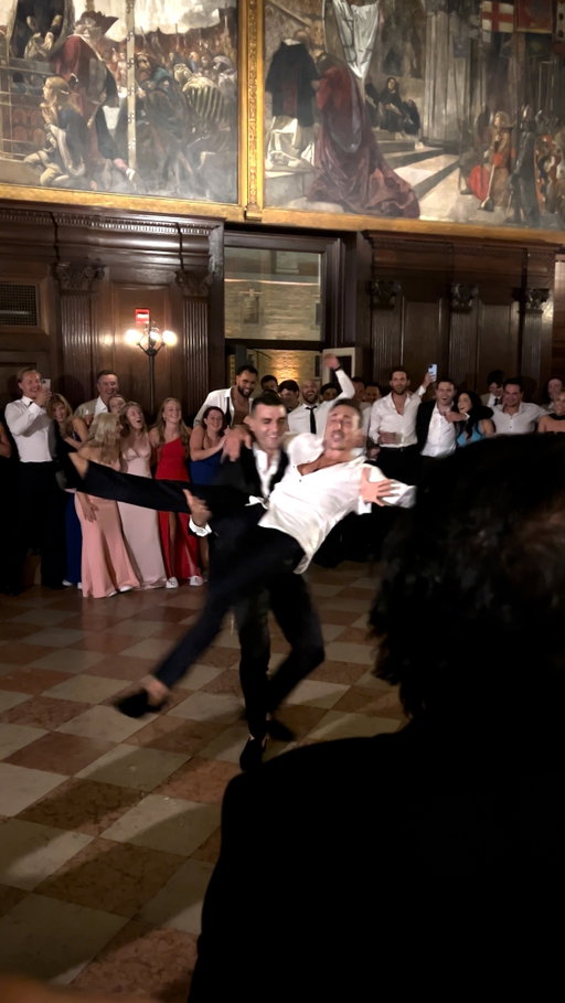 Charlie, you are one of the best people, fathers, hockey players, and of course dancers. The sport has been lucky to have you and your genuine class for 1000 games.

In your honor here is a throwback to when you and Danielle inspired Patrice and Brad to recreate your first dance choreography. 

Enjoy the night and welcome to the 1000 Game club!