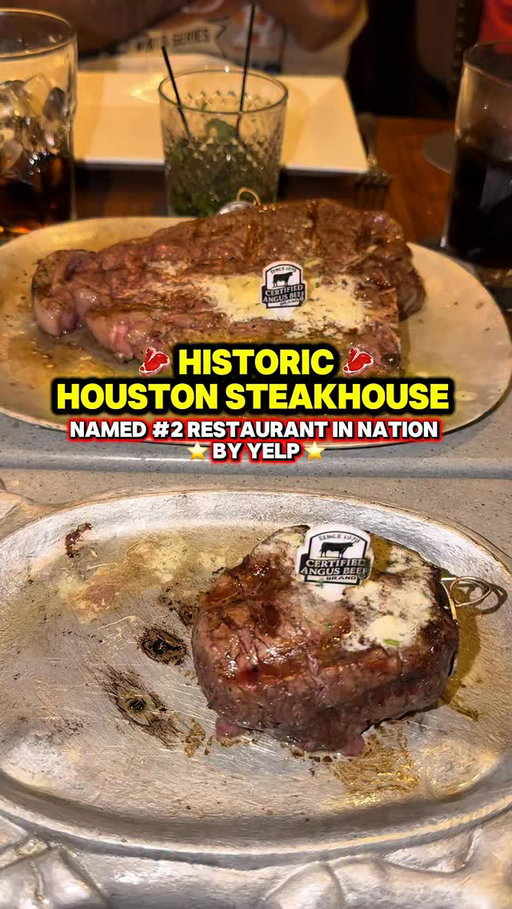 Houston icon for a reason. 🥩🔥
Taste of Texas — #2 on Yelp’s Top 100 Restaurants of 2026, part steakhouse, part Texas history museum. 

📍Taste of Texas @tasteoftexas 
10505 Katy Fwy, Houston, TX 77024

#tasteoftexas #houstonfoodies #houstonrestaurants #steakhouse