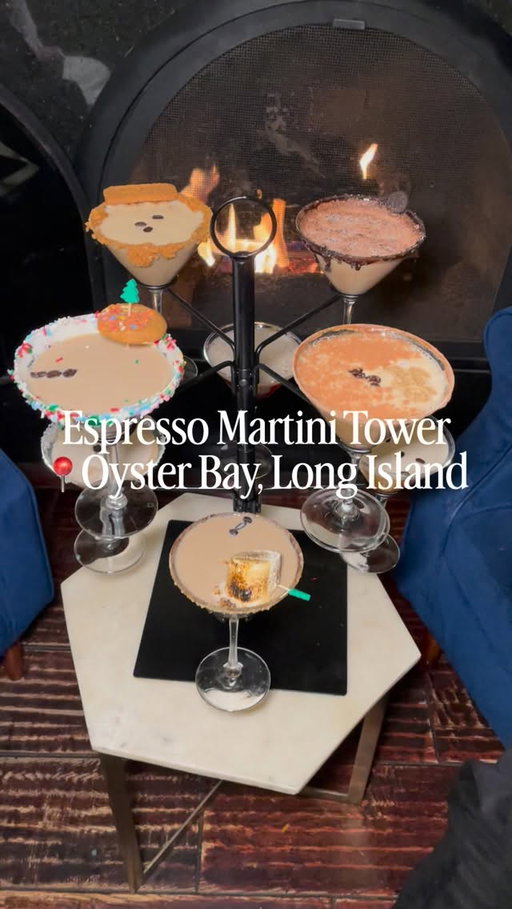 Hey Cousins! 

Looking for an #espresso martini on #longislandny but can’t choose which flavor? Well @coach_meeting_house in #oysterbay #longislandny serves up espresso martini towers ! Every #longislandfoodie must try ☕️🍸