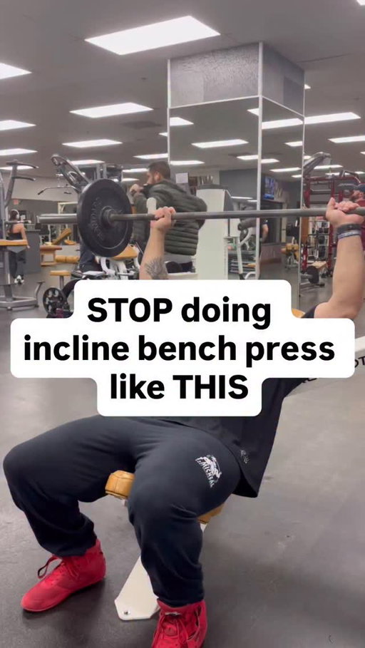 SAVE THIS POST 👇
If your incline barbell bench isn’t growing your chest, this is probably why.

Small technique mistakes add up fast on presses. Going heavier while doing it wrong doesn’t build more muscle — it stresses your joints and can lead to injury.  Clean reps win every time.

❌ WRONG
• Grip too wide — shifts tension to shoulders and limits strength
• Not lowering the bar all the way — cuts the chest out of the movement
• Locking out every rep — unloads the muscle and beats up your elbows

✅ RIGHT
• Grip just outside shoulder width — stronger, safer pressing
• Lower the bar with control to the upper chest — more tension where it matters
• Stop just short of lockout — keeps constant tension on the chest

Train with intent, not ego.
Quality reps > heavier weight.

👉 SAVE THIS POST and check your form next chest day.