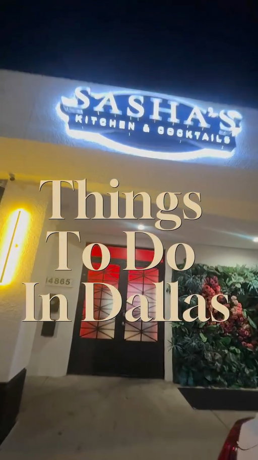 Things to Do In Dallas ✨

📍Sasha’s Kitchen&Cocktails

Wednesday: Movie Night 🎥
Thursday: RnB Night 🎶
Friday: Live Music 🎤
•
•
•
•
•
•
•
•
•
•
•
•
•
•
#thingstodo #thingstodoindallas #sashakitchenandcoctails #livemusic #dallasnightlife