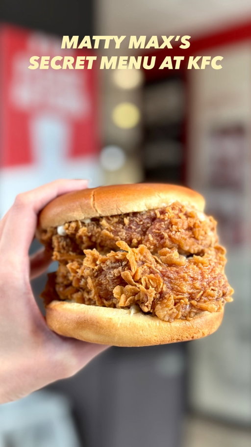 It’s collab time! 🔥 @kfc_canada has teamed up with THE Matty Matheson for an exciting, limited time menu drop. Starting on January 19, you can try out the full Matty menu and get 2 for $6 Matty Melt Sliders, a $10 Mega Melt Poutine Bowl, and more. 

But here’s some insider info… there’s also a secret menu. 🤫 Matty Max’s Secret Menu can only be unlocked through the KFC app and there will be a new item dropping each week. All you have to do is go to the app, find the secret menu, and order the drop of the week.   This week’s drop is the Matty Melt Stacker which is available until January 25. With not one but two chicken fillets, it’s HUGE. Think of it as a doubled up version of the Matty Melt Sandwich – fried chicken, caramelized onions, and cheese sauce. 

Keep your eyes out on the KFC app for the next secret menu item. 👀

#KFCCanada #Sponsored
