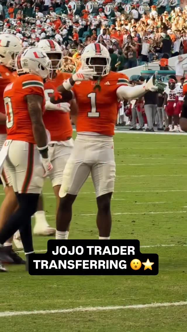 Be great, Jojo. Best is yet to come 😤🙏 @joshisathe1 

Joshisa Trader is entering the transfer portal. Heading into junior season.