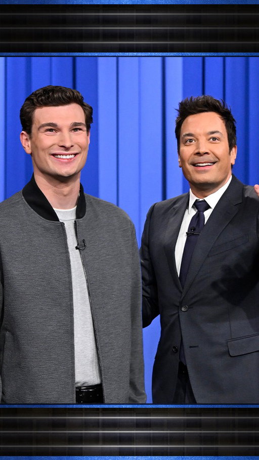 Fresh off @indianafootball’s historic college football championship win, 2025 Heisman Trophy Winner @fernandomendoza crashes Jimmy’s monologue to break some more records! #FallonTonight