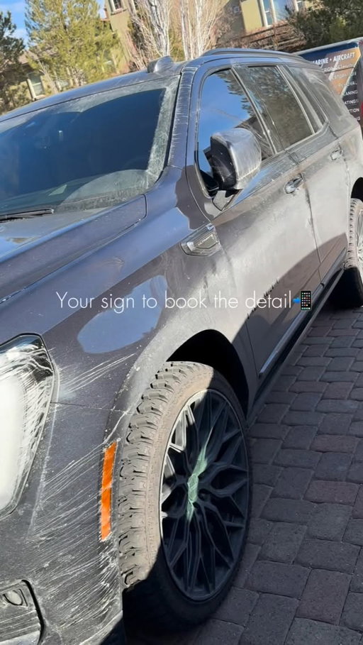 This is your Sign to book a detail with us!! 🫶🏾

This Yukon received our full exterior detail carefully removing all this excessive road salt with out creating any marring in the paint and we finished it off with our 1 Year ceramic sealant👏🏾

Let’s restore and protect your ride! Why wait? Let’s get you on our schedule today 📲 775-378-1381

#renonv #detailinglife #fyp #mobiledetailing #transformation