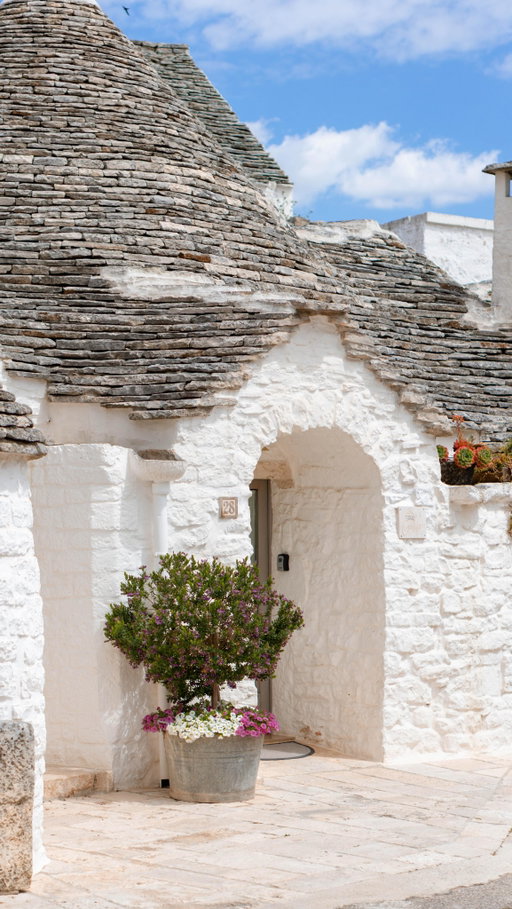 Detailed 4-day Puglia itinerary with tips below👇🏼 ✨FOLLOW @sinahsstories for more itineraries, guides & underrated places!

✨COMMENT '7' and I'll also send you the link to my full 7-day-itinerary 

Even though four days in Puglia is quite short, there are still plenty of ways to make the most of it. Here’s my recommendation:

Day 1: BARI

- Basilica San Nicola
- Piazza Mercantile
- Lungomare Imperatore Augusto
- Cattedrale San Sabino
- Arco Basso – aka Pasta Street (yes, it‘s real and so cool to see)

Grab a Panzerotti here: MEH!

Day 2: ALBEROBELLO & LOCOROTONDO

Morning in Alberobello

- Villa Comunale Belvedere Parco
- Via Monte S. Michele
- Viewpoint at Church of Saint Lucia
- Rione Aia Piccola (more local, less touristy)
- Trullo Siamese

Afternoon in Locorotondo

- Church of Saint George Martyr
- Wander the Old Town
- Belvedere di Locorotondo

Day 3: CISTERNINO & OSTUNI

Morning in Cisternino

- Explore the Old Town
- Sit down for a relaxed coffee or lunch at a local spot

Afternoon & Evening in Ostuni

- Duomo di Santa Maria Assunta
- Via F. Incalzi Antonelli
- Borgo Antico Bistro
- La casa con la porta blu
- Piazza della Libertà

Day 4: MONOPOLI & POLIGNANO A MARE

Morning in Monopoli

- Porto Antico
- Via Porto
- Church of Saint Vitus Martyr
- Palazzo Palmieri
- Cattedrale Maria Santissima della Madia
- Cala Porta Vecchia (currently under construction)

Afternoon in Polignano a Mare

- Lama Monachile
- Belvedere su Lama Monachile
- Piazza Vittorio Emanuele II
- Pendma Chiatt

✨Hi, I’m Sinah and I love sharing travel tips that are actually useful: the little underrated spots, easy ways to see a place, and the kind of things that make a trip feel magical, plus guides and itineraries that help you explore the places. FOLLOW along for more!