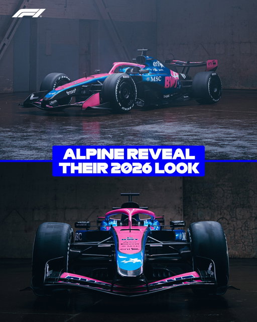 Alpine unveil their 2026 livery! 🤩

#F1 #Formula1 @alpinef1team