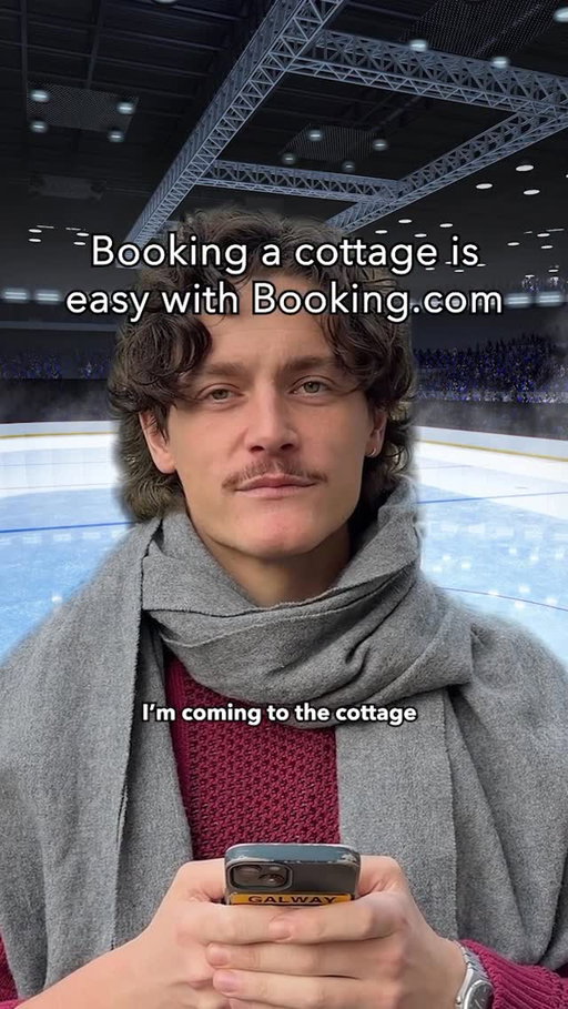 BRB gotta book this cottage mid-hockey game