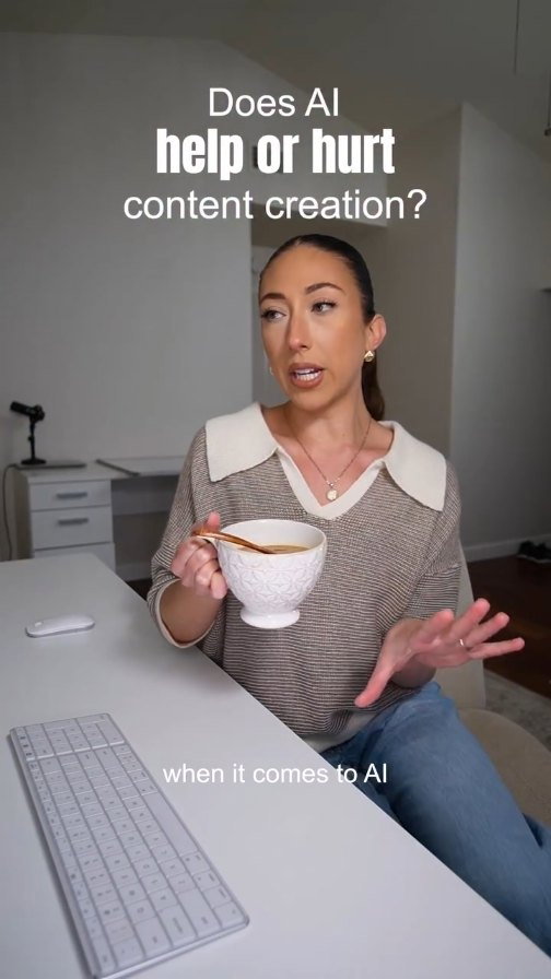 Does AI help or hurt content creation? Where do YOU draw the line as a creator? #Ad 

This is something I was asked recently, and honestly, I’m still figuring it out as the AI / Generative AI landscape changes so in a flash.

As an Adobe Partner, I’ve found myself leaning into AI tools that help make content creation smoother and improve overall video quality.

For me, AI works best as a creative tool, something that helps speed up tasks, save time, and streamline editing, without replacing the heart of the idea. I still want to lead the vision, storytelling, and creative direction! Just have AI supporting the process, not leading it.

So I’m curious 👇
Is AI a shortcut, a helpful editing hack, or something you’re still unsure about?

No right or wrong answers! Just an open conversation as we all navigate artificial intelligence together (please keep the comments respectful)

#AdobePartner #AI #FireFly #GenerativeAI VideoEditing ContentCreation EditingWorkflow CreativeTools
