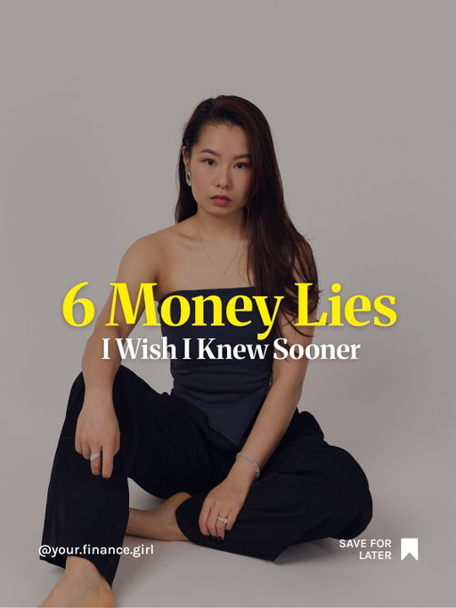 These are my top 6 money lies that we were told, but only to learn later that they are the reasons why people stay stuck or get left behind. Most of us weren’t bad with money, but we were misled. You can’t know what you don’t know. If you grew up without money, you learned to survive before you learned to invest. 

Save this post, and start where you are, you’re not too late, you’re early in your next chapter. 

Follow @your.finance.girl for more honest money conversations 

#money #mindset #personalfinance #moneymyths #invest #financialliteracy