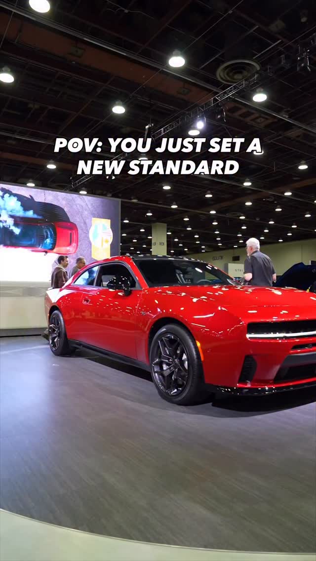 The Dodge Charger was just named 2026 North American Car of the Year™. File this one under: winning.
