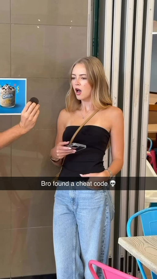 Oreo magic 🤯😂 @yamileyork.stuart