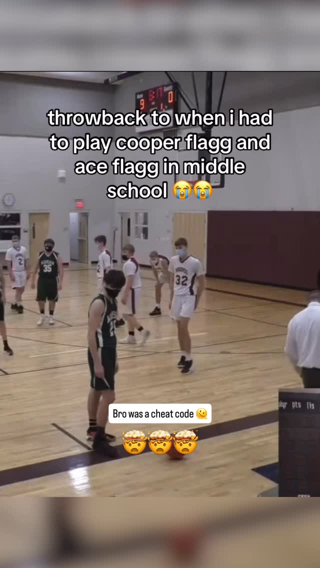 POV: u played Cooper Flagg in middle school 🫠🤯

( via -kreps.fr/TT )