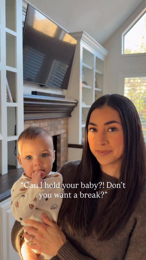 Inside panicking for probably no reason 😅😅 but it depends on who is asking!! anyone else?? 

#newmom #firsttimemom