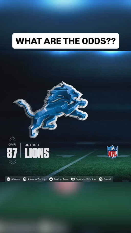 This was 1 in 1000!! #madden #madden26 #thegoosetv #gaming #reels