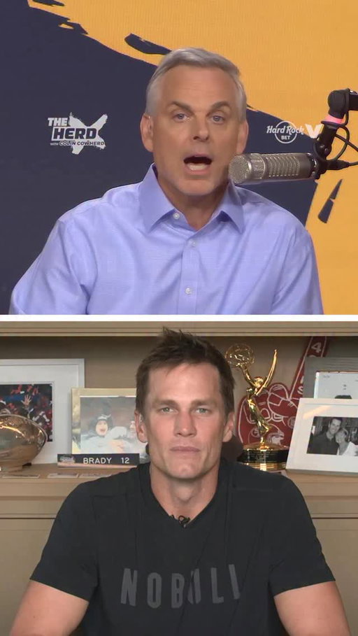 Is Drake Maye a young @tombrady ? @colincowherd asks the man, himself