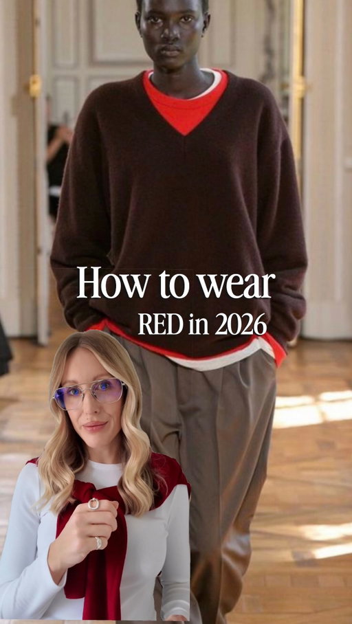❣️ Red isn’t a statement colour in 2026 👉🏼 it’s a styling tool.

Designers are using the 3-colour rule to make Pantone Lava Falls feel modern and wearable.

Once you see it, you can’t unsee it 👀

💬 Comment SHOP for my stylist-approved edit of the red pieces worth buying on the high street.

✨ Which runway colour combination is your favourite?

#FashionTrends #Pantone #TrendForecast 
https://liketk.it/5O4mR