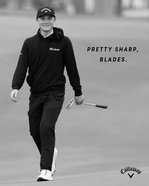 ‼️New Course Record! 18-year-old @bladesbrown fires a bogey-free 60 to break the course record, and LEAP into a tie for the lead heading into the weekend. This is Blades’ SIXTH competitive round in SIX days, after his Top-20 KFT finish in the Bahamas on Wednesday 🤯 

Go take a nap, kid. 👏
