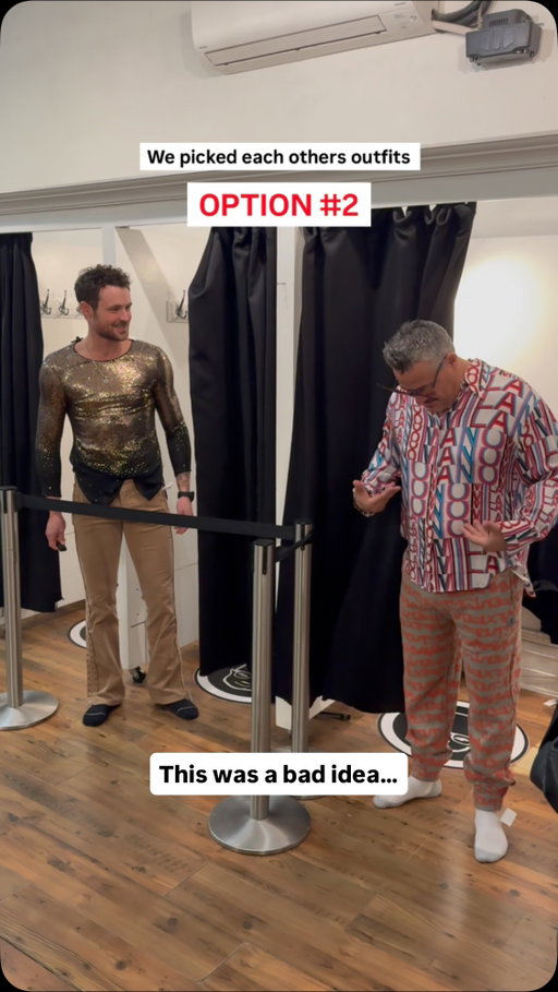Went thrift shopping, which outfit do you like better?
I’m not looking forward to the second part if this… 🫣