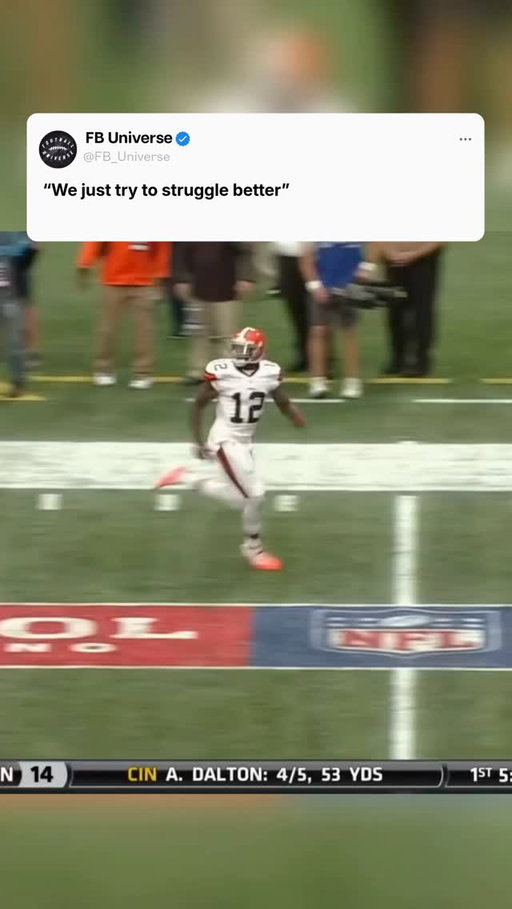 👉👉 follow @fb_universe 

The greatest 14-game stretch in NFL history ⚡️

In 2013, Josh Gordon missed the first two games of the season and still led the league with 1,646 receiving yards. To put that in perspective: he averaged 117.6 yards per game while catching passes from a rotation of Jason Campbell, Brandon Weeden, and Brian Hoyer. 🤯 He remains the only player in NFL history to record back-to-back 200-yard receiving games (237 vs. Pittsburgh, 261 vs. Jacksonville). For one season, Josh Gordon was the most unstoppable weapon on the planet 💥

Is 2013 Josh Gordon the highest peak we’ve ever seen from a WR? 👇

#JoshGordon #FlashGordon #Browns #NFLHistory #FantasyFootball #ClevelandBrowns #WR1 #NFLHighlights #WhatIf #GridironLegends