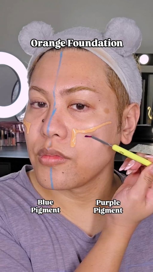 Let's try blue as purple this time! Which colour worked best?