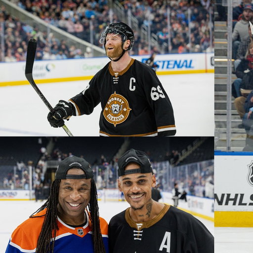 Tone? Set. Vibes? Immaculate. 

Your @edmontonoilers Alumni came out on top at tonight’s @shoresyhockey Classic at #RogersPlace!