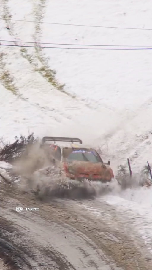 Stress level: elevated 📈

#WRC | #RallyeMonteCarlo 🇲🇨