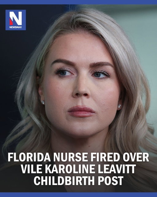NURSE FIRED: A labor and delivery nurse in Boca Raton, Florida, has been fired after posting a profane social media message wishing harm to White House press secretary Karoline Leavitt during childbirth.⁣
⁣
Link in bio.