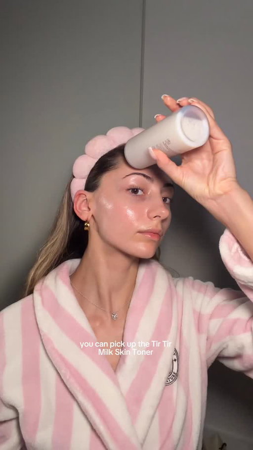 @tirtir_global milky toner for glazed donut skin 🥛🍩✨ TIR TIR Milk Skin Toner is available at Costco warehouses in Canada #tirtir #milkskintoner #costcokbeauty #costcofinds #cravekbeautyatcostco