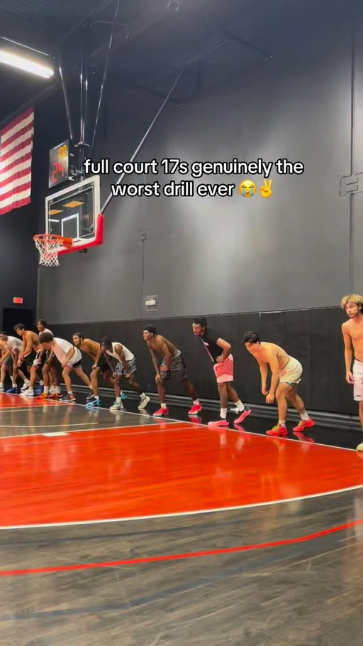 had us doing this at 7 am 😭

#explore #basketball #viral #conditioning #ote