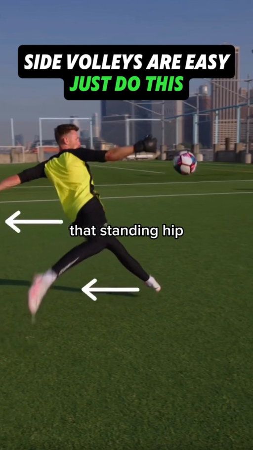 Side Volley Explained ☝️