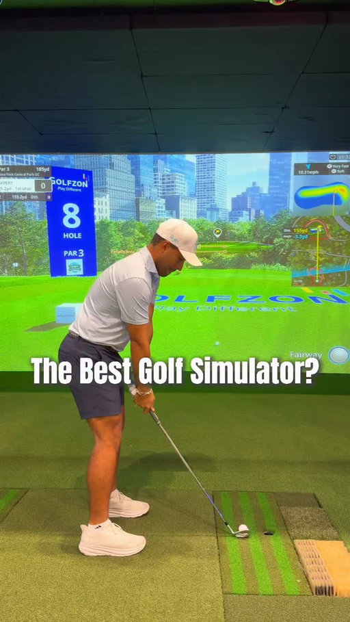 One of the coolest sim golf experiences 😳
#pgashow #golf #golfswing