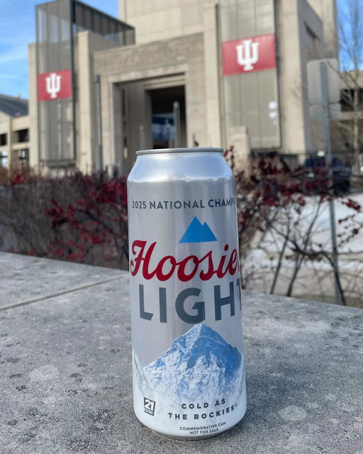 Guess Hoo Hoo Hoo we made a custom can for. Raising one up to the Indiana Hoosiers, celebrating their National Championship win!
 
Commemorative can. Not available for purchase.