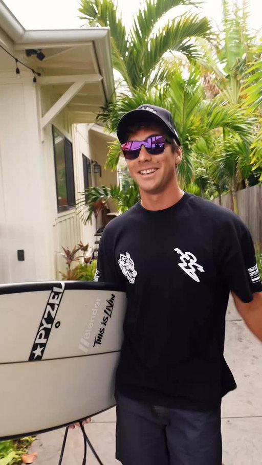 Come with me to surf perfect Pipeline! @blenders #blenderseyewear