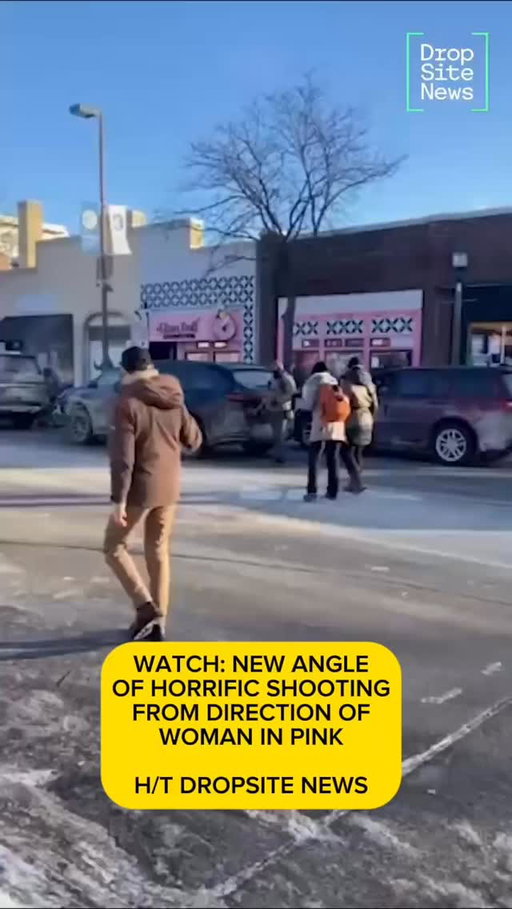 WATCH: Newly obtained footage from @dropsitenews shows a new angle of the horrific Minneapolis shooting