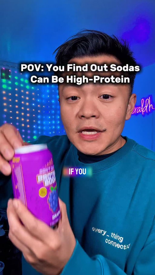 Sodas can actually taste good and be high-protein

@dontquit 
-15g Protein
-60 Calories 
-zero Sugar 
-No Artificial Colors