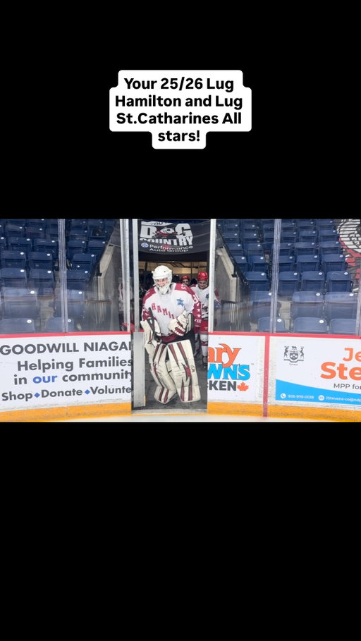 Stay tuned to find out how our game between Lug Hamilton and Lug St.Catharines