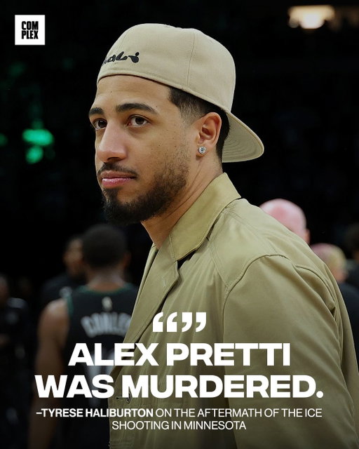 Tyrese Haliburton speaks out following the shooting death of Alex Pretti by ICE agents 🙏