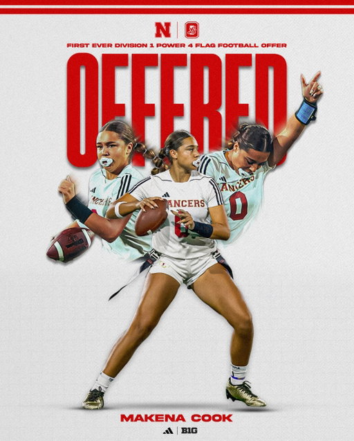 For every girl that was told there was no path — @makena_cook has become the first female athlete to receive a Division 1 Power 4 Flag Football offer! Thank you Coach Rhule for being a part of this historic moment!

This is history in the making‼️🏈 #GBR