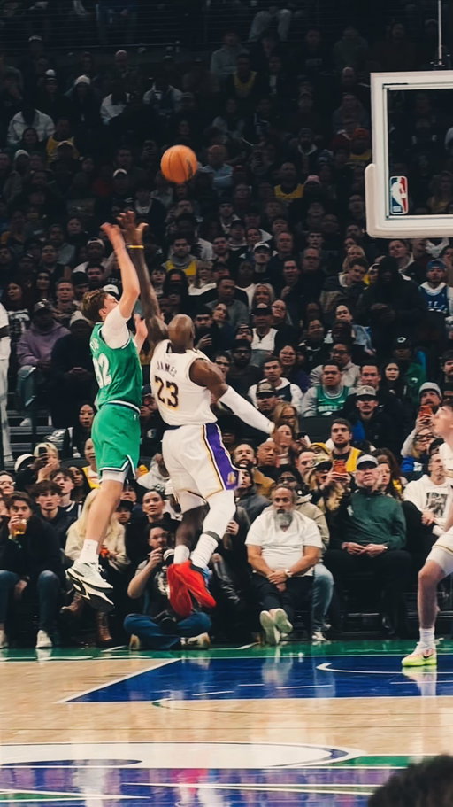 When you’re hoopin’ on someone that was in the league before you were even born 🤯