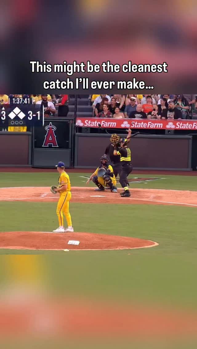 Was almost fully rotated by the time this went in my glove 😂