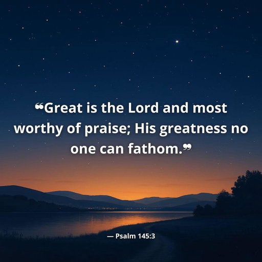 Psalms 145:3 ✝️
#God1st #JesusSunday