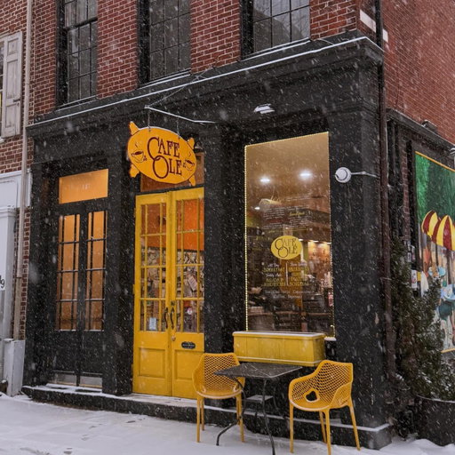 We are #OpenInPhl ❄️☃️ come get snowed in with a shakshuka 🥣❤️ @ Cafe Ole Old City