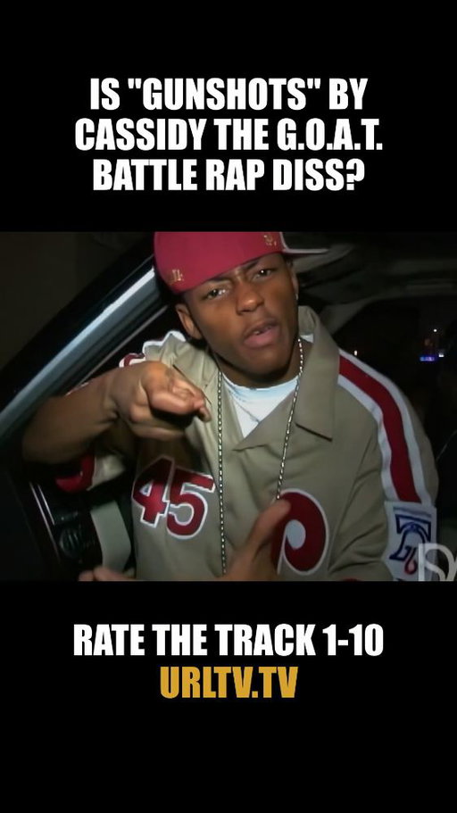 During a 2005 back and forth with Murda Mook after dropping multiple hit records, Cassidy set the streets on fire when he debuted the video for “Gunshots” on SMACK DVD Vol. 8 🤟🏾🔥

Is this the best battle rap diss track of all time?

@cassidy_larsiny

Rate the song in the comments below ⬇️

#youcantcopyrespect