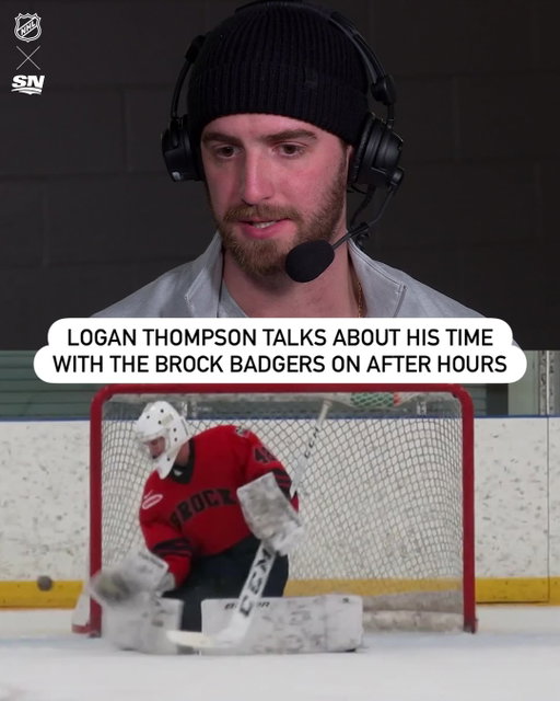 “I fell in love with the game again. I was having a lot of fun.”

Logan Thompson joined @lou_dog2929 and Scott Oake on After Hours last night to talk about his journey from Brock University to the NHL.