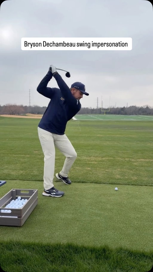 Swing looks a tad different 

@brysondechambeau