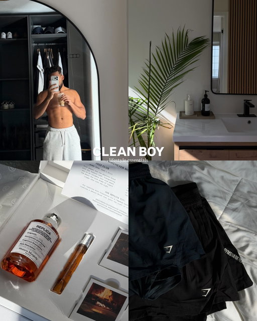 things that elevate daily life :)
•
•
•
•
#cleanlifestyle #cleanboy #mensskincare #mensfit #explorepage✨