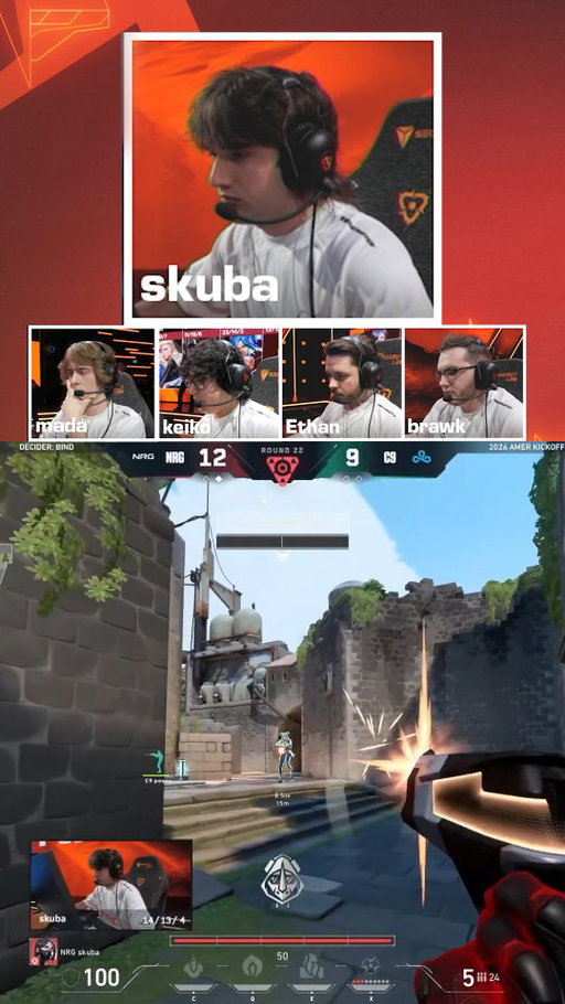 Our Week 1 VCT Kickoff comms are live now!

#valorant #vct #skuba #nrg