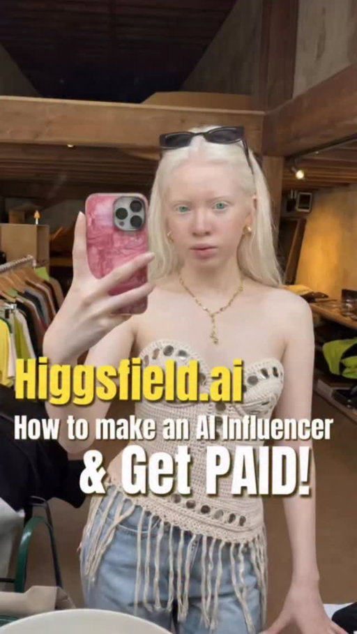 AI  Influencers are getting millions of views every single day and I’m gonna show you exactly how to create one plus get paid from doing it. @higgsfield.ai 

✨How to make an Al Influencer & Get PAID!

💰Earn money at Higgsfield.ai/earn
▪️Comment “Al” or “EARN” and I’II DM you the link
▪️link on my bio

#HiggsfieldEarn #AlInfluencer #AlCreator #AI #FutureOfContent #CreatorEconomy